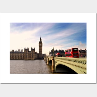 Big Ben Queen Elizabeth Tower Westminster Bridge Posters and Art